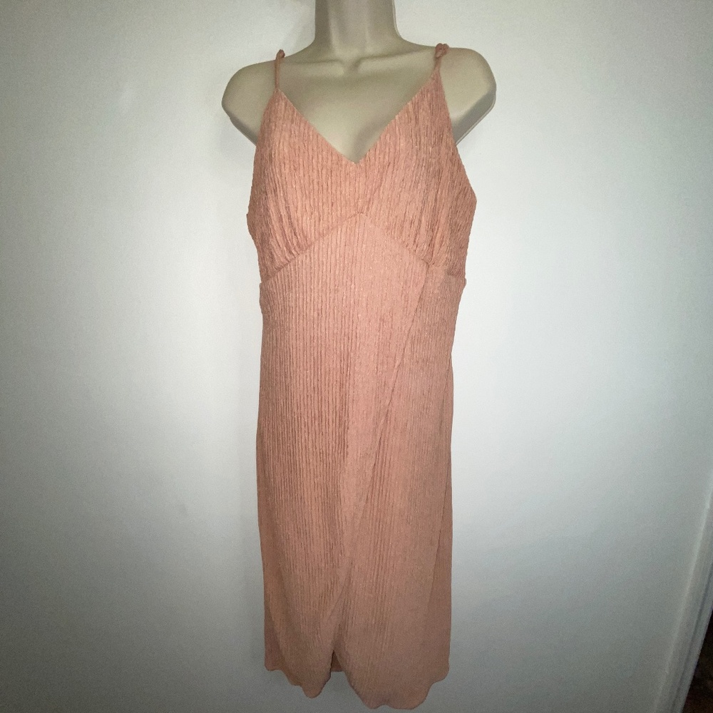 Lulus Formal Dress in Light Peach